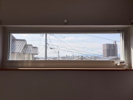 フィルム貼付け後の写真