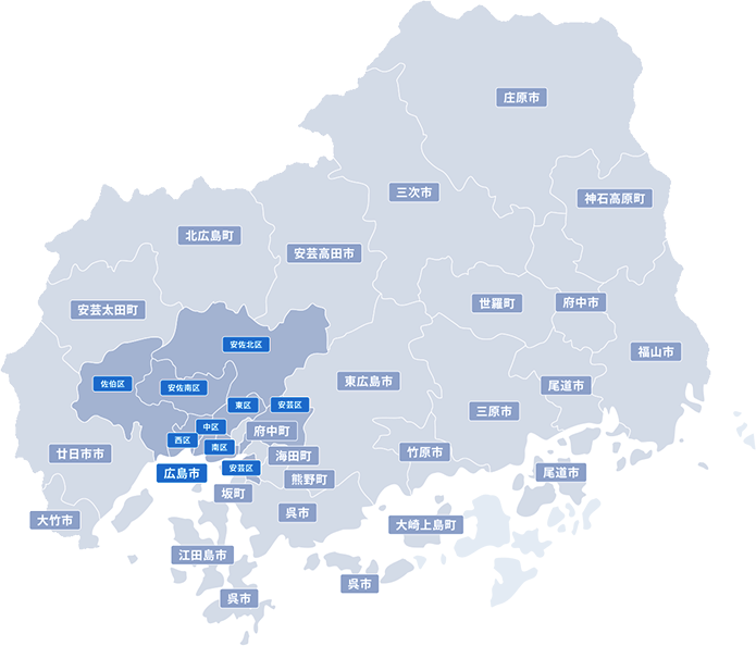 広島県地図