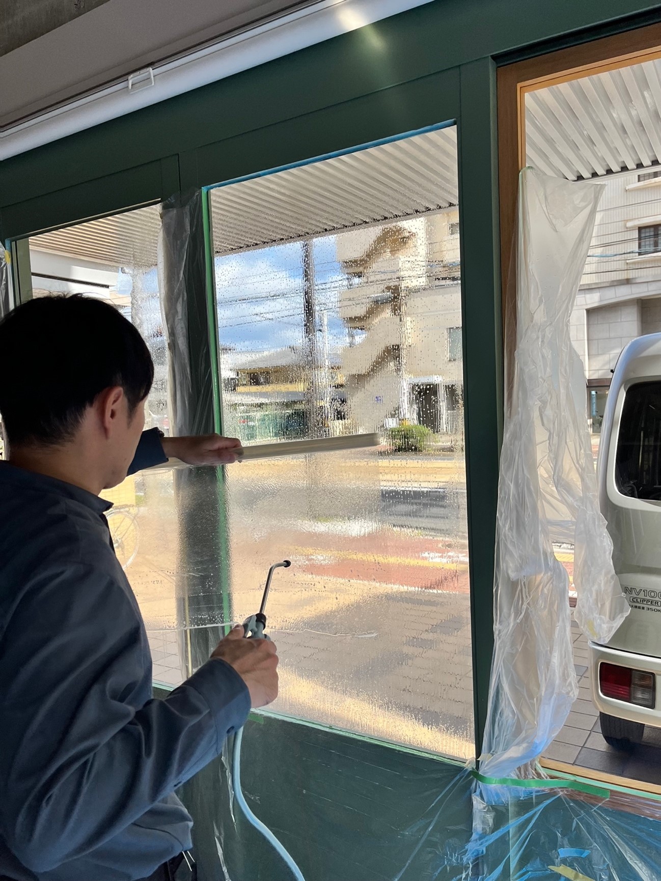 施工現場の写真